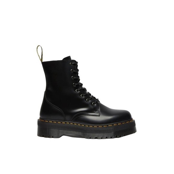 Dr. Martens Jadon Polished Smooth Combat Boots - NWT